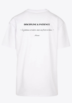 LUIMAIME - T-SHIRT OVERSIZE "DISCIPLINE & PATIENCE"